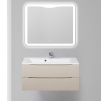 Тумба под раковину BelBagno Marino 100 MARINO-1000-2C-SO-CO-P подвесная Crema Opaco МДФ / ЛДСП