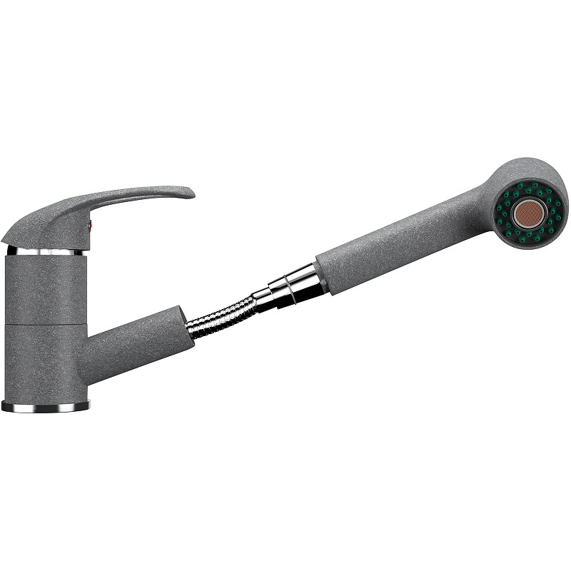 Смеситель для кухни Ulgran Classic U-002-342 Графит латунь
