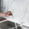 Смеситель для кухни Shevanik S178C цвет Белый