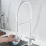 Смеситель для кухни Shevanik S178C цвет Белый