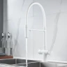 Смеситель для кухни Shevanik S178C цвет Белый