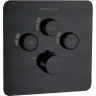Смеситель для душа Ramonsoler RS Smart 85T301SNM с термостатом Черный матовый