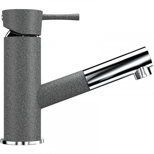 Смеситель для кухни Ulgran Classic U-009-309 Темно-серый латунь