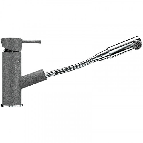 Смеситель для кухни Ulgran Classic U-009-309 Темно-серый латунь