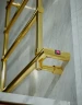 Электрический полотенцесушитель Margaroli Sole 542-4 BOX 5424704GONB Золото латунь