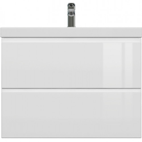 Тумба под раковину Cersanit Moduo 80 64141 подвесная Белая МДФ / ЛДСП