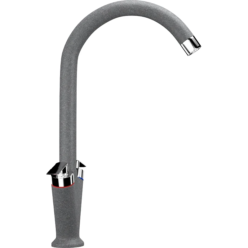 Смеситель для кухни Ulgran Classic U-011-342 Графит латунь
