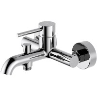 Смеситель для ванны Aquatek Европа AQ1340CR Хром латунь на стену
