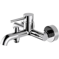 Смеситель для ванны Aquatek Европа AQ1340CR Хром латунь на стену
