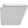 Комплект унитаза AQUAme AQM2004 с инсталляцией Grohe Rapid SL 38811KF0 с сиденьем Микролифт и Черной матовой клавишей смыва фаянс подвесной