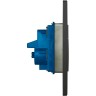 Комплект унитаза AQUAme AQM2004 с инсталляцией Grohe Rapid SL 38811KF0 с сиденьем Микролифт и Черной матовой клавишей смыва фаянс подвесной