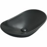 Раковина-чаша Vincea 62 VBS-508MB Черная матовая фарфор накладная