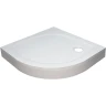 Душевой поддон из искусственного камня Ravak Elipso Pro 90х90 XA237701010WM Белый матовый