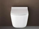 Комплект унитаза с инсталляцией Ceramicanova New Day CN3005_121002CH цвет Белый с сиденьем Микролифт и клавишей смыва цвет Хром глянцевый