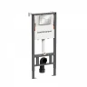 Комплект унитаза с инсталляцией Ceramicanova New Day CN3005_121002CH цвет Белый с сиденьем Микролифт и клавишей смыва цвет Хром глянцевый