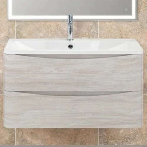 Тумба под раковину BelBagno ACQUA-900-2C-SO-RVB подвесная Rovere Vintage Bianco МДФ / ЛДСП
