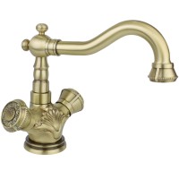 Смеситель для раковины Bronze de Luxe Royal 10218 Бронза латунь