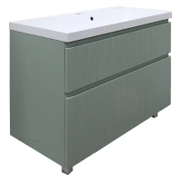 Тумба с раковиной Azario Viola 100 CS00097145 цвет Фисташковый