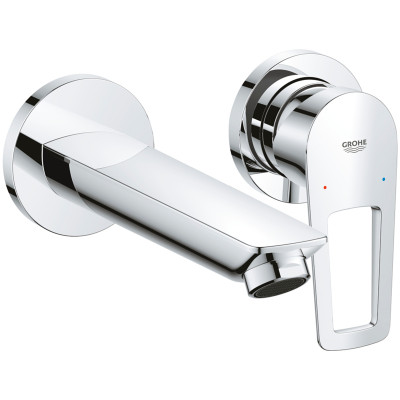 Смеситель для раковины Grohe BauLoop 20289001 Хром латунь встраиваемый