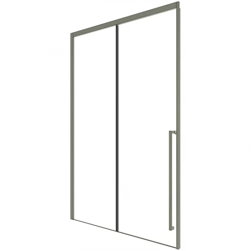 Душевая дверь Timo TDSS-150/13C-8R 1500x2000 T51R раздвижная профиль Никель стекло прозрачное