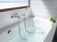 Смеситель для ванны Roca L20 5A0209C0M Хром латунь на стену