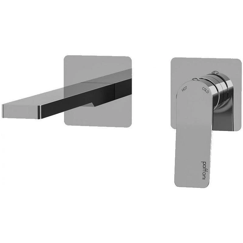 Смеситель для раковины Paffoni Tilt TI105ST70 цвет Сталь