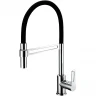 Смеситель для кухни Lemark Soul LM6006C Хром Черный латунь