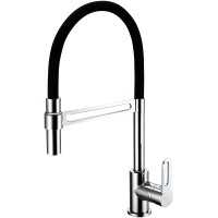Смеситель для кухни Lemark Soul LM6006C Хром Черный латунь