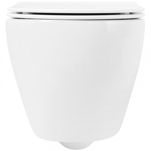 Унитаз Cezares Stylus CZR-513-TH-R/CZR-2316-SC подвесной с сиденьем Микролифт фаянс подвесной