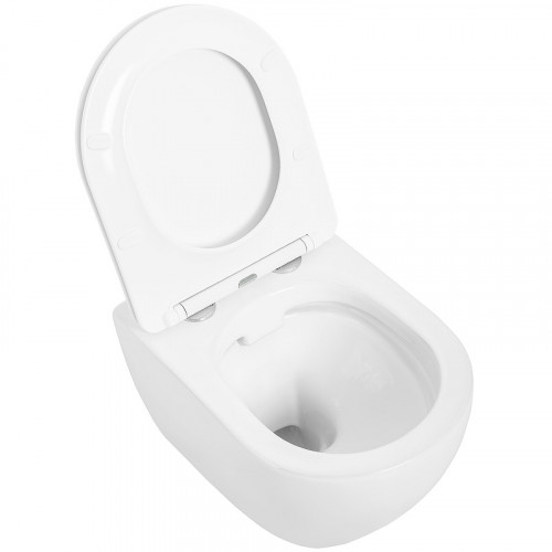 Унитаз Cezares Stylus CZR-513-TH-R/CZR-2316-SC подвесной с сиденьем Микролифт фаянс подвесной