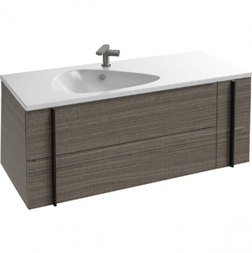 Тумба под раковину Jacob Delafon Nouvelle Vague 120 EB3036-E73 подвесная Фактурный дуб МДФ / ЛДСП