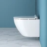 Комплект унитаза с инсталляцией BelBagno Sfera-R BB046CHR/BB2111SC/BB002-80/BB005-PR-CHROME с сиденьем Микролифт и клавишей смыва Хром глянцевый фаянс подвесной