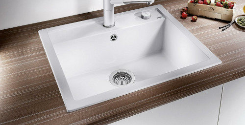 Кухонная мойка Blanco Dalago 6 514199 Белая искусственный камень (литьевой мрамор) встраиваемый