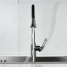 Смеситель для кухни Raffine F303T-3 цвет Оружейная сталь Черный