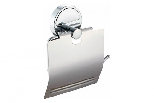Держатель туалетной бумаги Ekko E3603 с крышкой цвет Хром