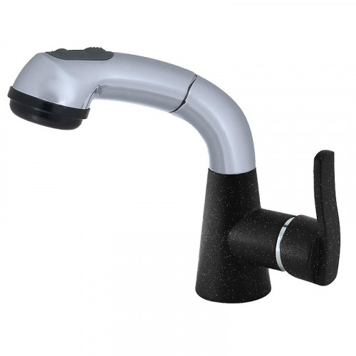 Смеситель для кухни GranFest 3773 цвет Черный