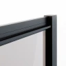 Душевая дверь Ambassador Forsa 100 17022216ABB профиль Черный стекло тонированное