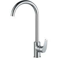 Смеситель для кухни WesnaArt Ocean OCE12-110 Хром латунь