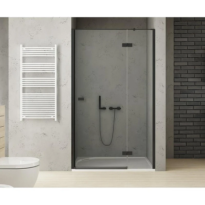 Душевая дверь New Trendy REFLEXA Black x90 EXK-4901