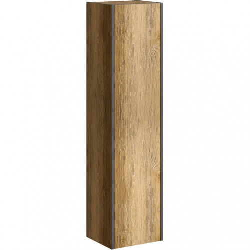Шкаф пенал Aqwella Fargo 35 FRG0535DB Дуб балтийский МДФ / ЛДСП
