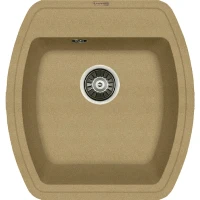 Кухонная мойка Florentina Нире-480 20.190.B0480.306 Капучино искусственный камень (литьевой мрамор) встраиваемый