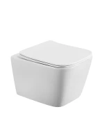 Унитаз BelBagno Kraft BB7106CH-TOR/SC подвесной цвет Белый с сиденьем Микролифт