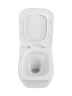 Унитаз BelBagno Kraft BB7106CH-TOR/SC подвесной цвет Белый с сиденьем Микролифт