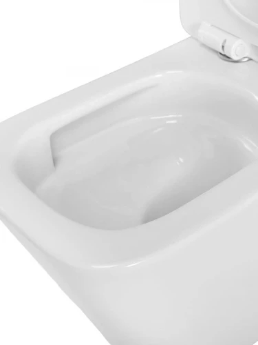 Унитаз BelBagno Kraft BB7106CH-TOR/SC подвесной цвет Белый с сиденьем Микролифт