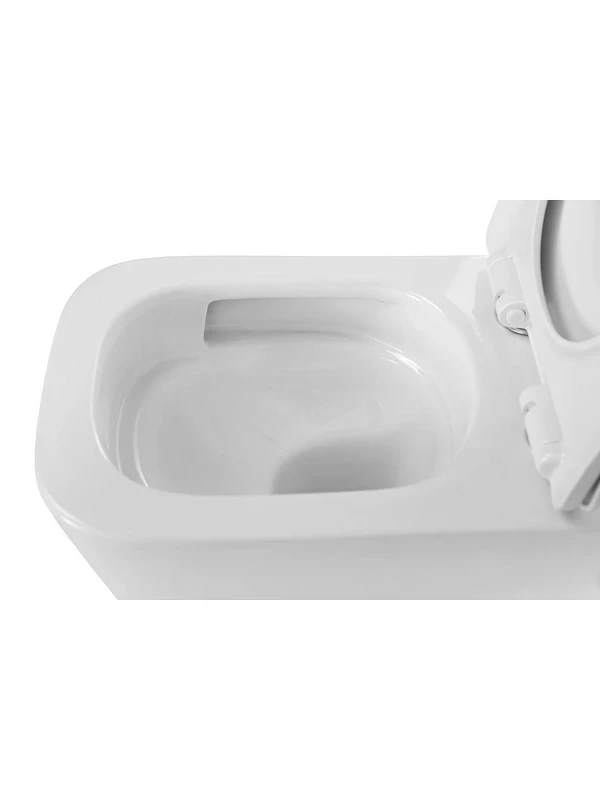 Унитаз BelBagno Kraft BB7106CH-TOR/SC подвесной цвет Белый с сиденьем Микролифт