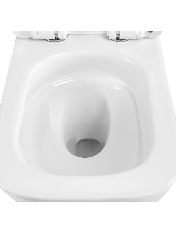 Унитаз BelBagno Kraft BB7106CH-TOR/SC подвесной цвет Белый с сиденьем Микролифт