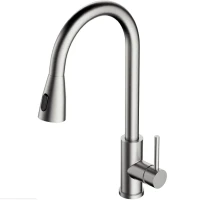 Смеситель для кухни Alveus Primrose PS 1148261 Сатинированная сталь латунь