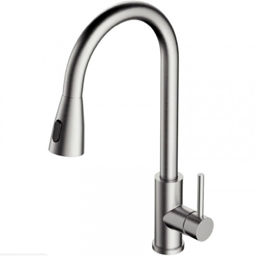 Смеситель для кухни Alveus Primrose PS 1148261 Сатинированная сталь латунь
