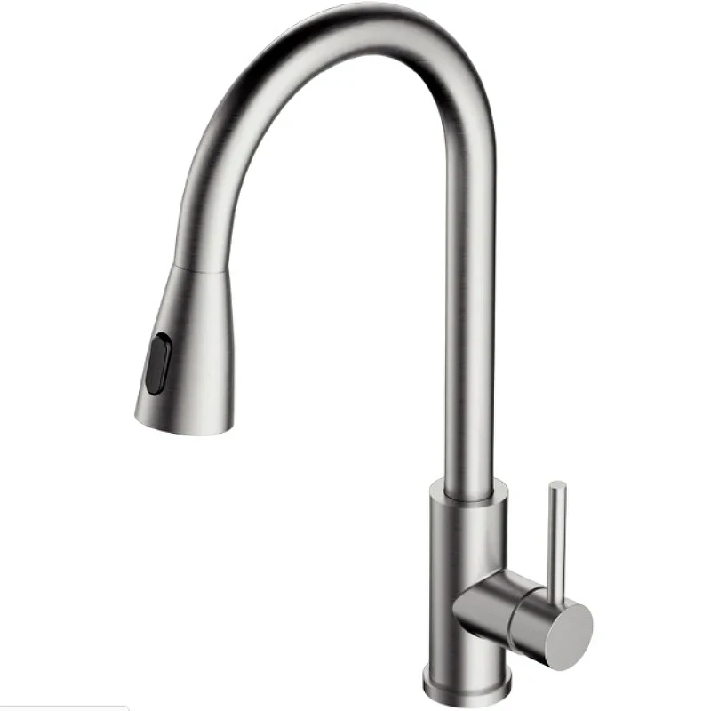 Смеситель для кухни Alveus Primrose PS 1148261 Сатинированная сталь латунь