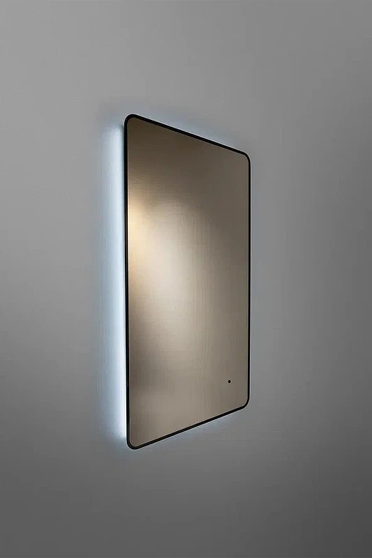 Зеркало Silver Mirrors Инканто Black 120 LED-00002570 с подсветкой с бесконтактным выключателем стекло